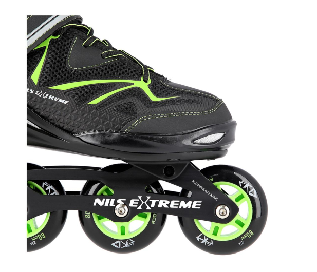 Nils Extreme Łyżworolki NA9022 rozm. 40 Czarno-zielone - 1108312 - zdjęcie 6